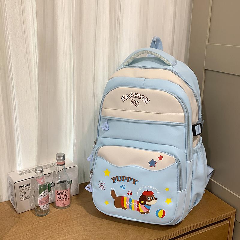 New Cute Cartoon Schoolbag High Value Primary School Backpack Junior High School Girls High School Large Capacity Student Schoolbag
