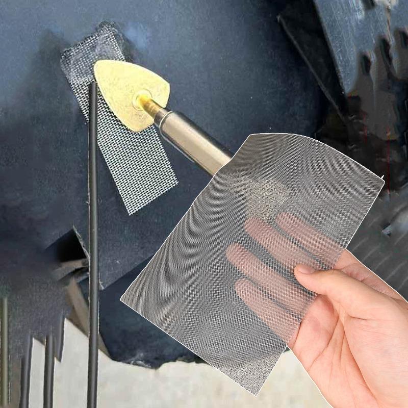 1-6pcs Car Bumper Stainless Steel Repair Net Plastic Crack Repair Mesh Net for Bumper Body Vents Welding Tools Car Accessories