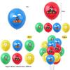 Super Mario Happy Birthday Party Decor Supplies Banner Balloon Cake Topper