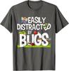 Insects Easily Distracted By Bugs Science Funny Gift Unisex T-Shirt
