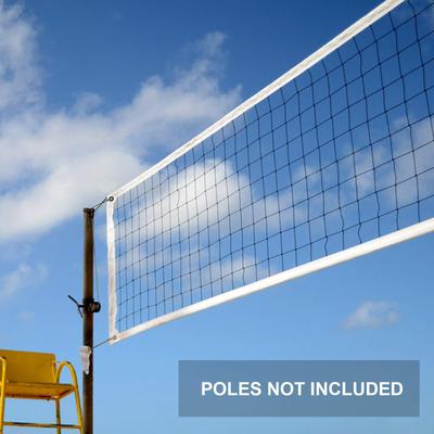 Volleybollnät Utomhus, 31,17*3,28 fot Nät, Kanvaskant Träningslekplats Volleybollnät