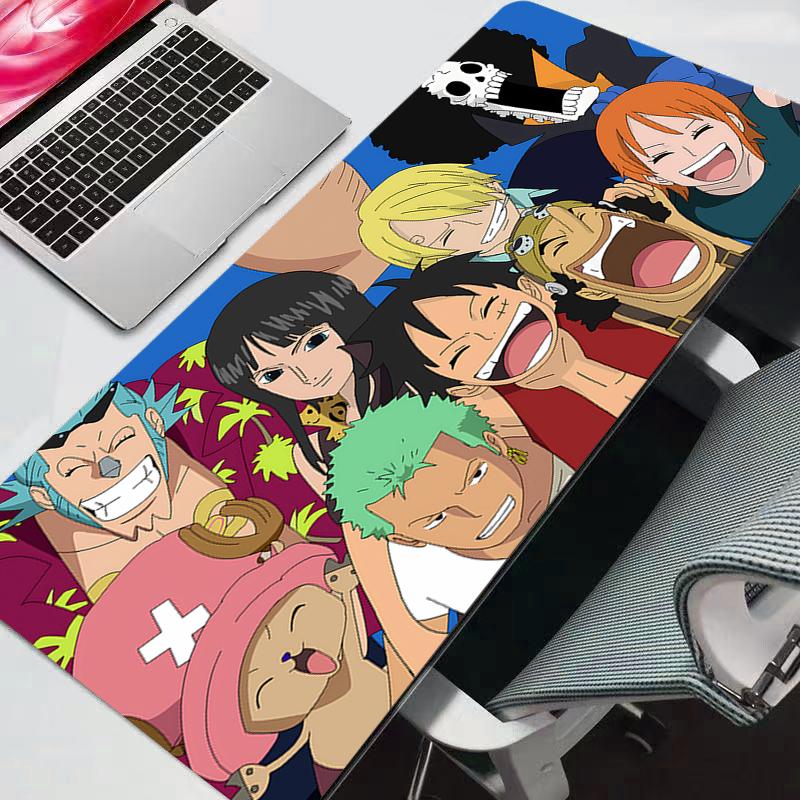 One Piece Mouse Pad Gamer PC Computer Large  XXL Desk Mat Keyboard Anime Gaming Accessories Mousepad Carpet Durable