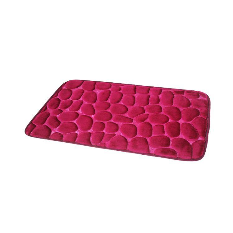 Ultra-absorbent Embossed Polyester Mat For Kitchen And Bathroom Floors