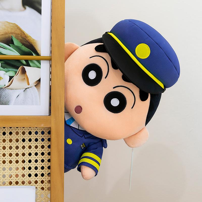 Professional Translation Pilot Xiaoxin Plush Toy Children's Birthday Gift Boy Bedroom Firefighter Ornaments