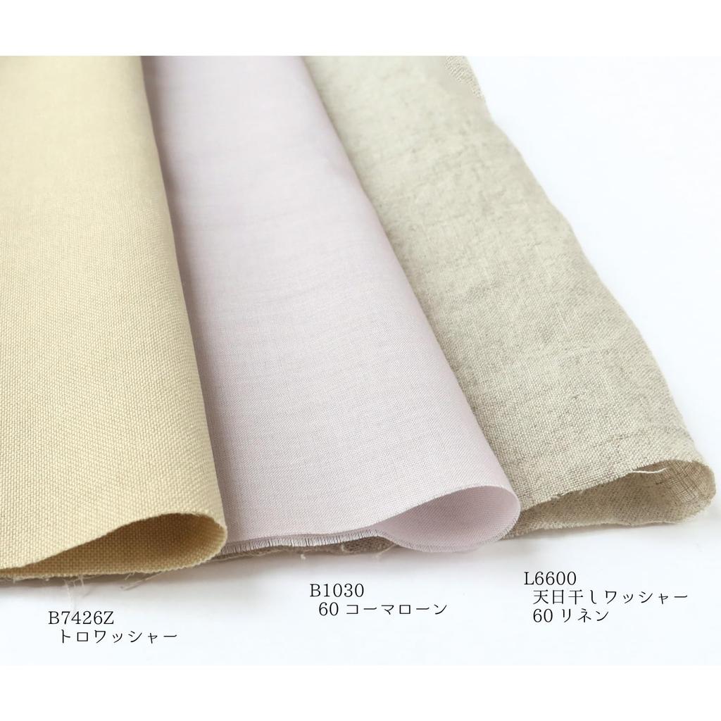 Nippon Chuko 60S Combed Lawn Fabric, 110cm Wide x 5m Cut, Wedgwood B1030-L37