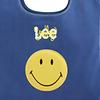 New Lee Smiley® Collaboration Fabric Shoulder Bag Regular Unisex Denim Blue LE240170M-523