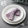 20pcs 30x30cm Gauze Cotton Napkins Retro Burrs Cloth Napkin Christmas Vintage Wedding Party Baby Shower Table Decor Wholesale