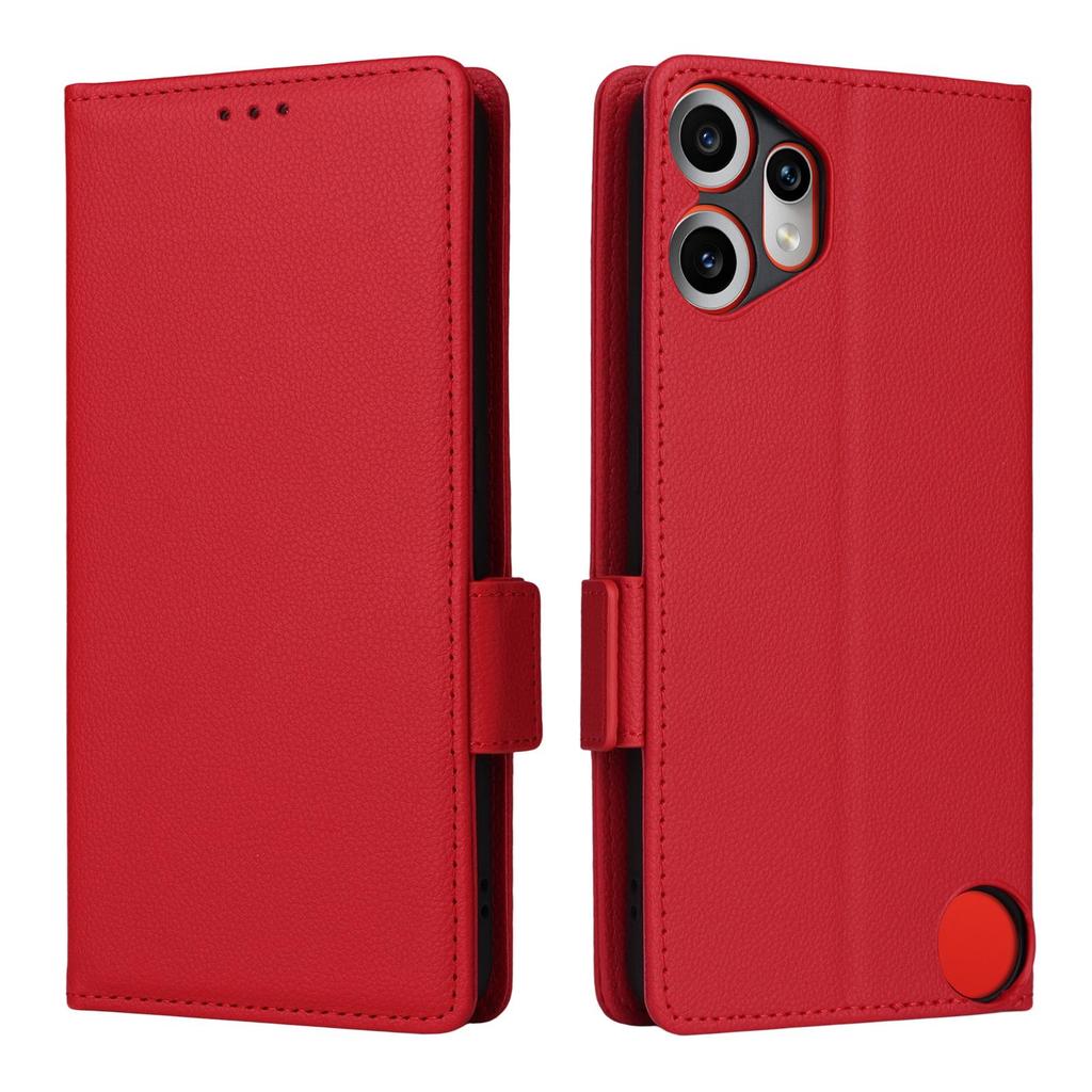 Flip Cover für Nothing CMF Phone 2 Pro PU-Leder Ganzkörperschutz Mit [RFID-Blockierung] Stoßfest Langlebig Retro Handyhülle