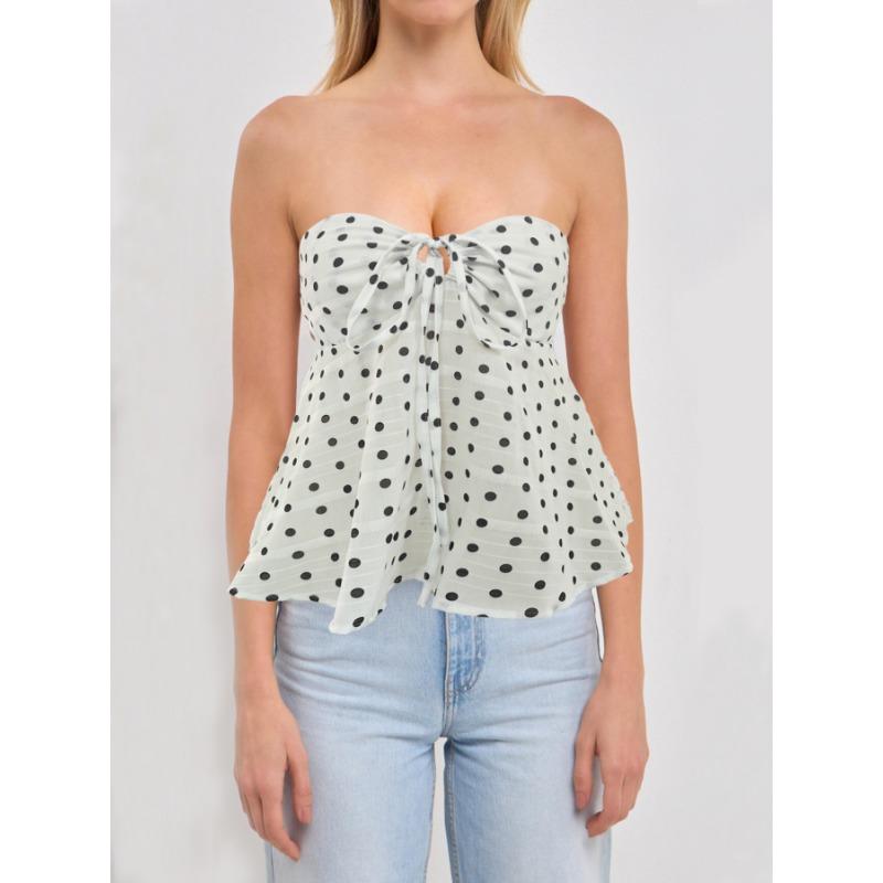 Sommer Damen Temperament Bedruckte Krawatte Sexy Rückenfreies Tanktop mit Blumenmuster