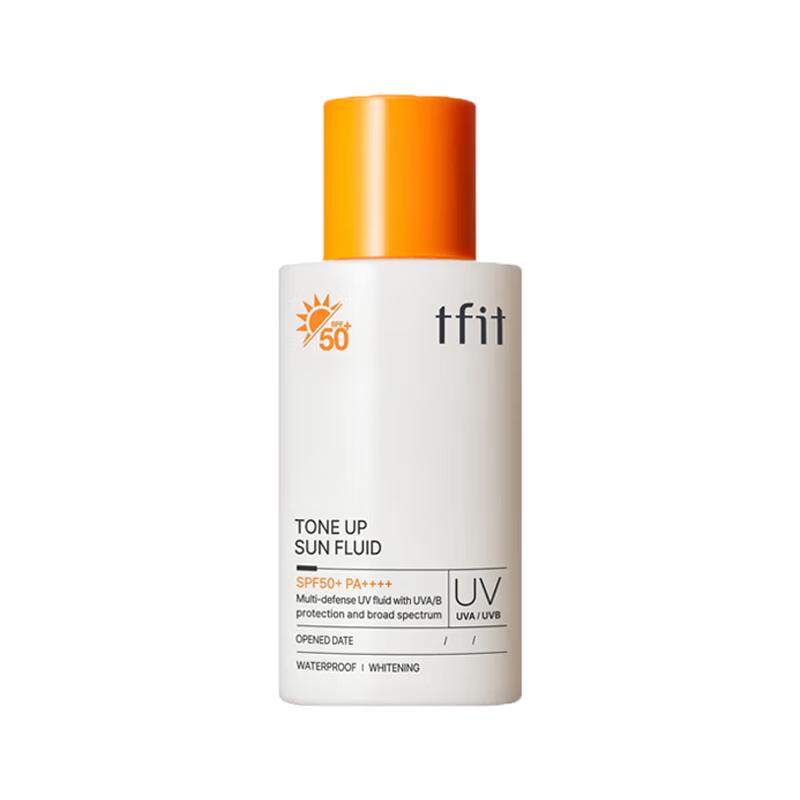 Солнцезащитный крем Tfit SPF50+ с отбеливающим эффектом