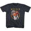Kids Weezer Pork And Beans Vintage Navy Alternative Rock Music Band T-shirt Tops Tees Men's Women's Unisex