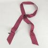 New Gradient Narrow Wide Wave Point Silk Scarf Women's Korean Edition Fashion Long Strip Multi Functional Decorative Belt Ribbon