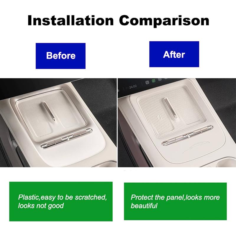 For Xiaomi SU7 2026 Central Control Wireless Charging Silicone Pad Storage Pad Accessories