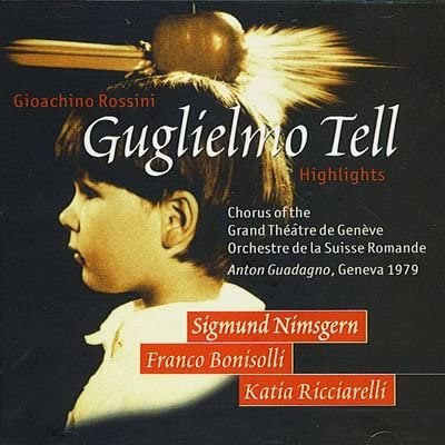

CD GUGLIELMO TELL (HIGHLIGHTS - Rossini GLH825 IMC Music Holland Classical Used