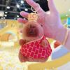 Little Red Book Capybara & Guinea Pig Plush Keychain Ornament