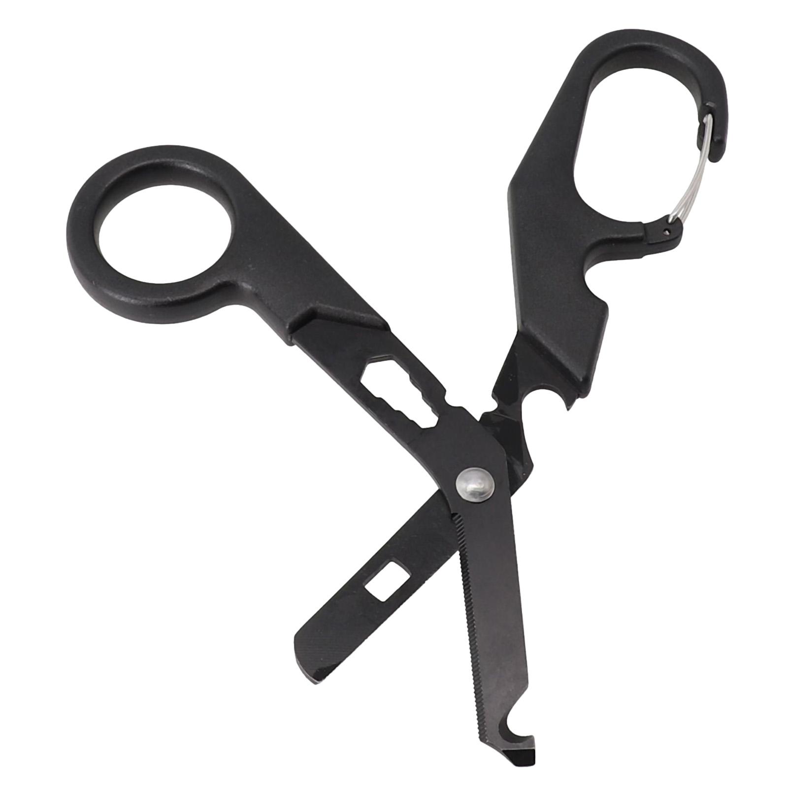 Rescue Scissors Stainless Steel Survival Tool Trauma