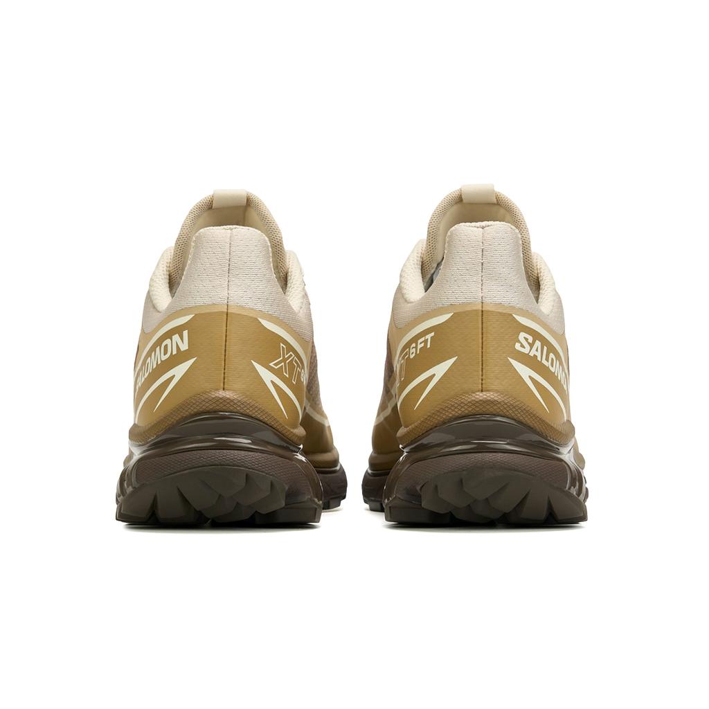 SALOMON XT 6 FT Cushioning Abrasion Resistant Breathable Support Low top Casual Running Shoes Unisex Apricot L49267400