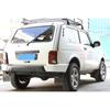 Per LADA NIVA Copertura Nera Metallica per Fanale Posteriore Cornice Decorativa Protezione Lampada Posteriore Adesivo Protettivo Accessori Styling Auto 2pz