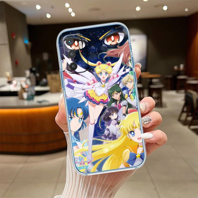 RE50 S-Sailors M-Moons Transparente Handyhülle für Motorola Moto G7 G8 G9 G84 G85 G73 G24 G15 Z2 Play Power Plus