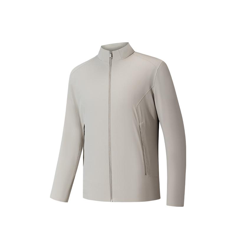 

Anta Champion Серия Всепогодная Куртка с воротником-стойкой на молнии Однотонная Толстая Повседневная Хлопковая Куртка Мужская Куртка 152540806-5 S