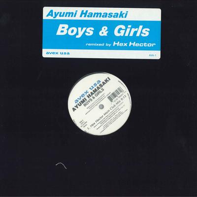 12inch Record AYUMI HAMASAKI - Boys & Girls (Hex Hector Remixes) AVA1 AVEX USA 2001 US Japanese Pop Star Used