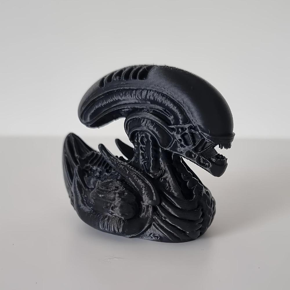Creative Alien Series Duck Figurine, Fun Resin Decoration for Party Decorations, Unique Desktop Display Accessory