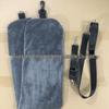 Fillable Portable U-Shaped Neck Pillow with Hood for Airplane Travel
