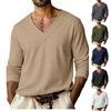 Herr V-ringning Fritid Sport Långärmad Överdel