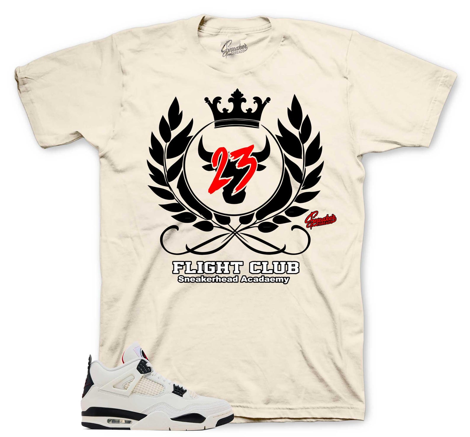 Shirts To Match Retro 4 Flight Club Sail - Academy Shirt XL
