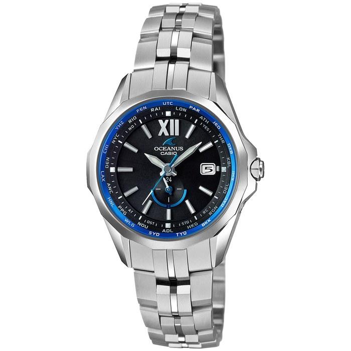 [Casio] Oceanus Manta Radio Solar Watch OCW-S340-1AJF (Silver/Black)