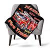 Fire Trucks Home Customize Your Name Blankets Comfortable Soft Lightweight Allseason Multipurpose Blanket For Picnics Sofas Offices Beds Living Rooms