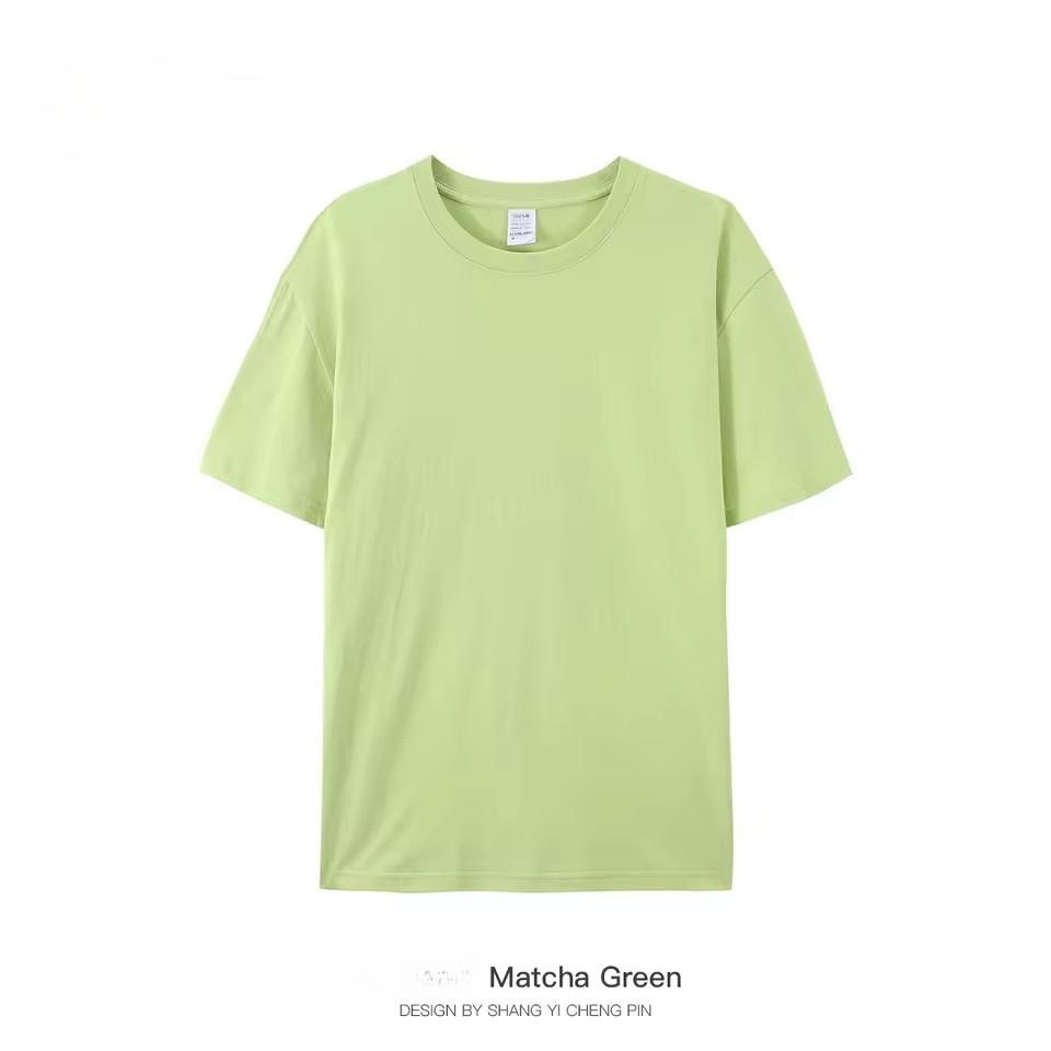 

Хлопковые однотонные футболки мужские с коротким рукавом, модный бренд, тренд, белые, черные, одежда, футболки, женские летние топы 4XL светло-зеленый