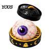 Halloween Ghost Fidget Toy 1/5Pcs Dumpling Squeeze with Steamer, Pumpkin Eyeball Hand Therapy Balls Skull for Relieve Stress, Holiday Party