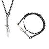 Anime Jujutsu Kaisen Fushiguro Toji Colier Cosplay Unisex Sabie Sulița de Tianri Cuțit Pandantiv Choker Bijuterii Accesorii Cadouri