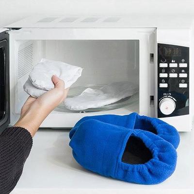 Men Women Heated Slippers 36-45 - SHOP-STORY - Blue - Elastic Fabric