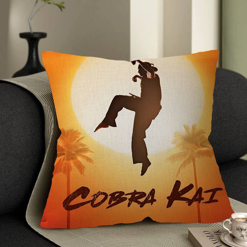 Classic Tv Dramas Cobra Kai Pillow Cover For Bedroom Room And Living Room Sofa Decorative Cushion Cover