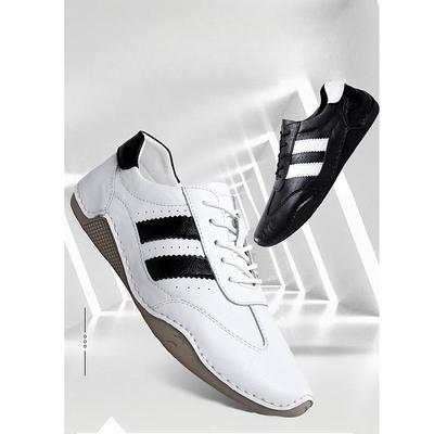 Genuine Leather Octopus Bean Shoes for Men Fashion Flats Shoes Walking Sports Loafer Breathable Outdoor Men's Driving Shoes