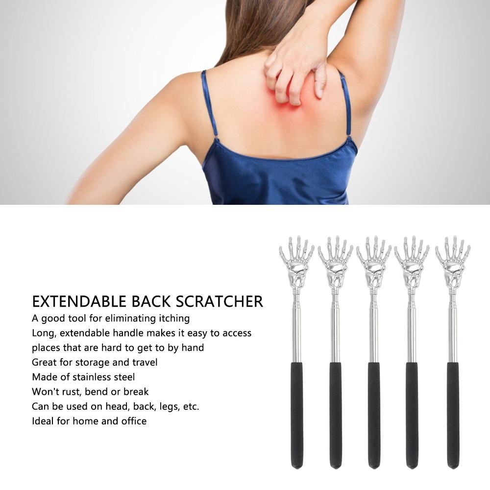 5Pcs Stainless Steel Back Scratcher Portable Body Massager Convenient Massage Tool  Daily Care