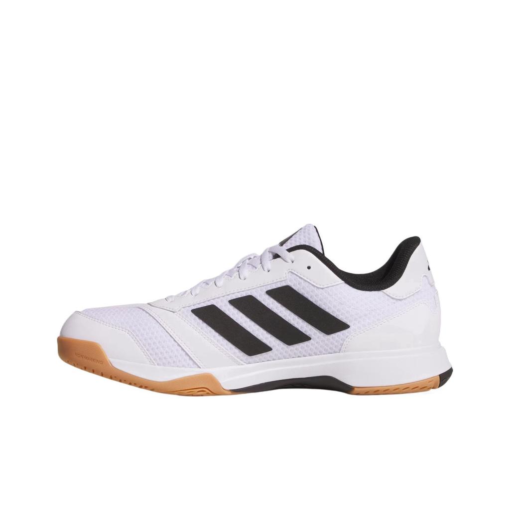 adidas Ligra 8 Indoor White Black Men Sneakers Cloud-White Core-Black JI1505