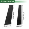 4 Pcs Door Pillar Window Trim for Toyota Tundra 2007-2013