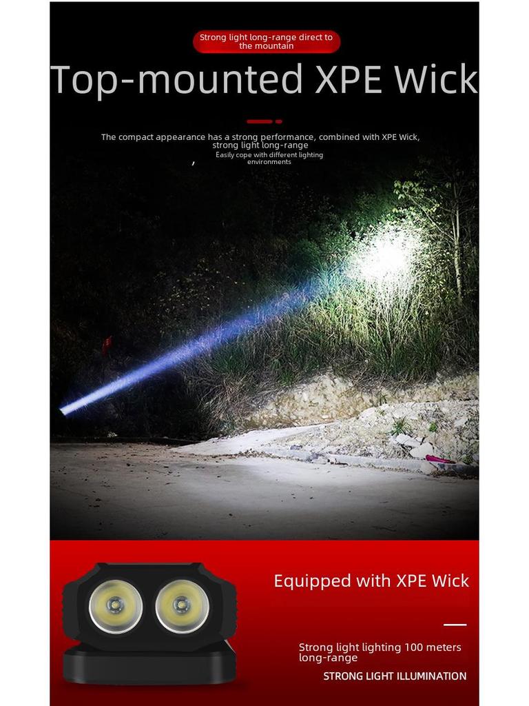 Multi-Function USB Rechargeable COB LED Work Light with Magnet