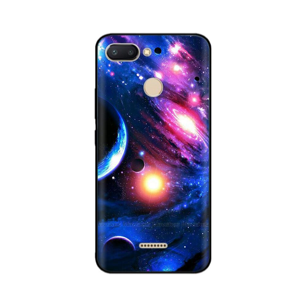 Silicone Case For Xiaomi Redmi 6A Case Cute Soft TPU Phone Case For Xiaomi Redmi 6 Redmi 6A Redmi6A a6 redmi6 Funda Cover Coque