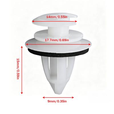 Interior Plastic Trim Clips Door Card Panel Fascia Lining Dashboard 51411973500 For BMW 3/5/7 E36 E34 E46 E38 E39 X5 M3 M5 Z3