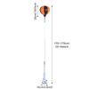 Upgraded Suction Base Punching Ball for Secure Placement On Smooth Floor Construction Long Lastings Use