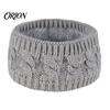 Cozy Ear Covers for Women Winter Knitted Headband Women, Soft Fleece Lined Thermal Hair Wide Cold Weather Band, Thickened Plush Warmer Outdoor Sports