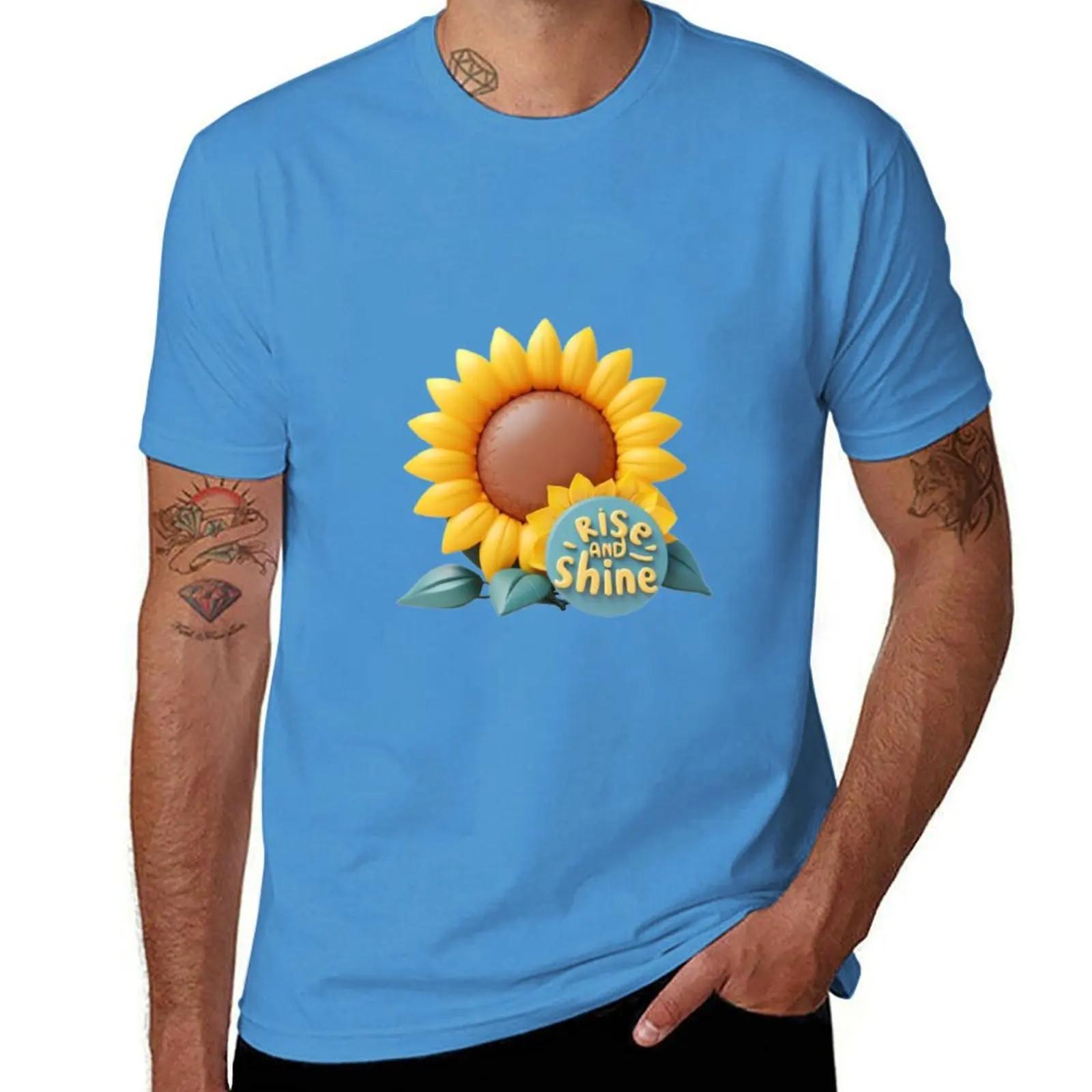 Rise and Shine: Embrace the New Day, It s Time to Seize the Day T-Shirt plus size clothes summer shirt men t shirt S