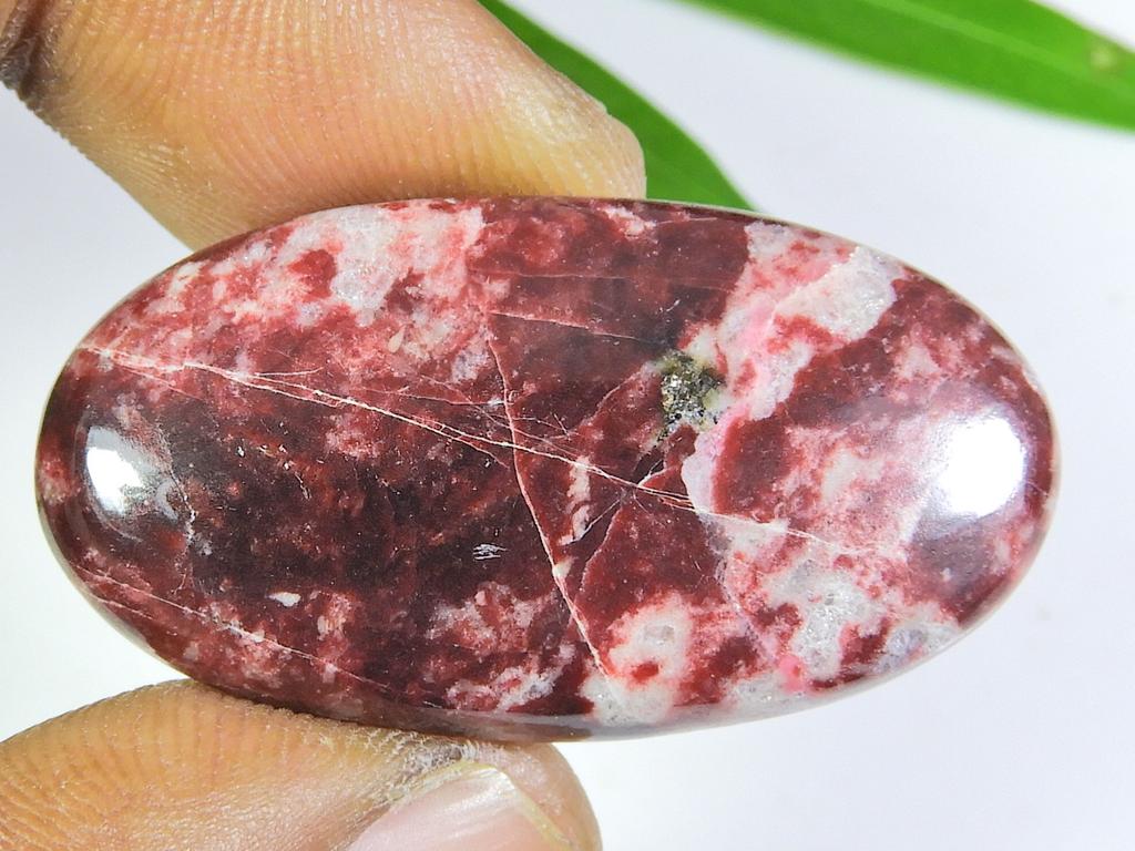 19X37X05 MM Tuliit African Natural Oval Cabochon Piatra Prețioasă pentru Confecționarea Pandantivelor SK-591