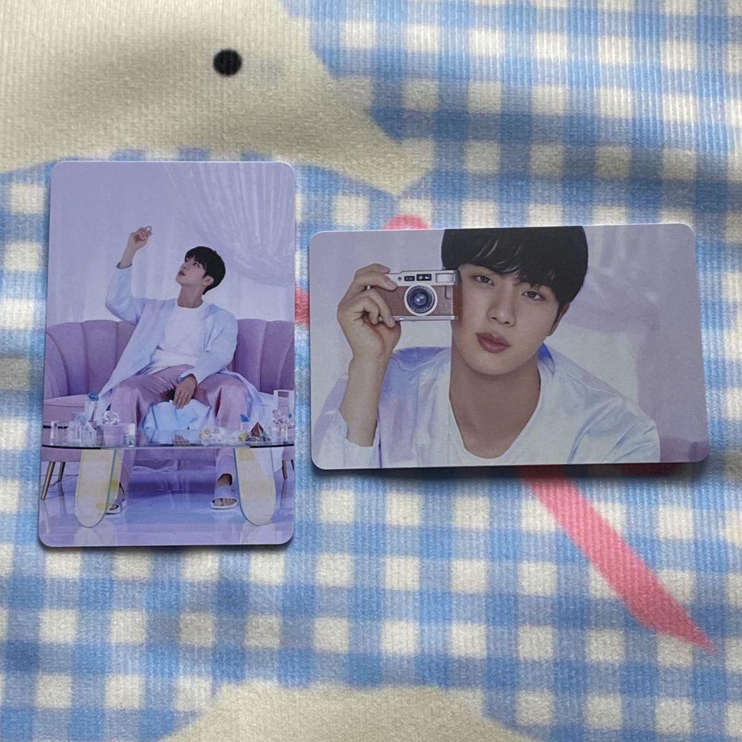 

[Б/У] BTS JIN Невыпущенная BE JUNGKOOK Корейская Карточка для Трейдинга с Куклой на Удачу