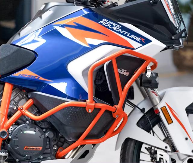 Highway Carsh Bars for KTM 1290 Adventure Engine Guard Bumper Frame Protection Bumper Accessories for KTM 1290 Adventure 21-26