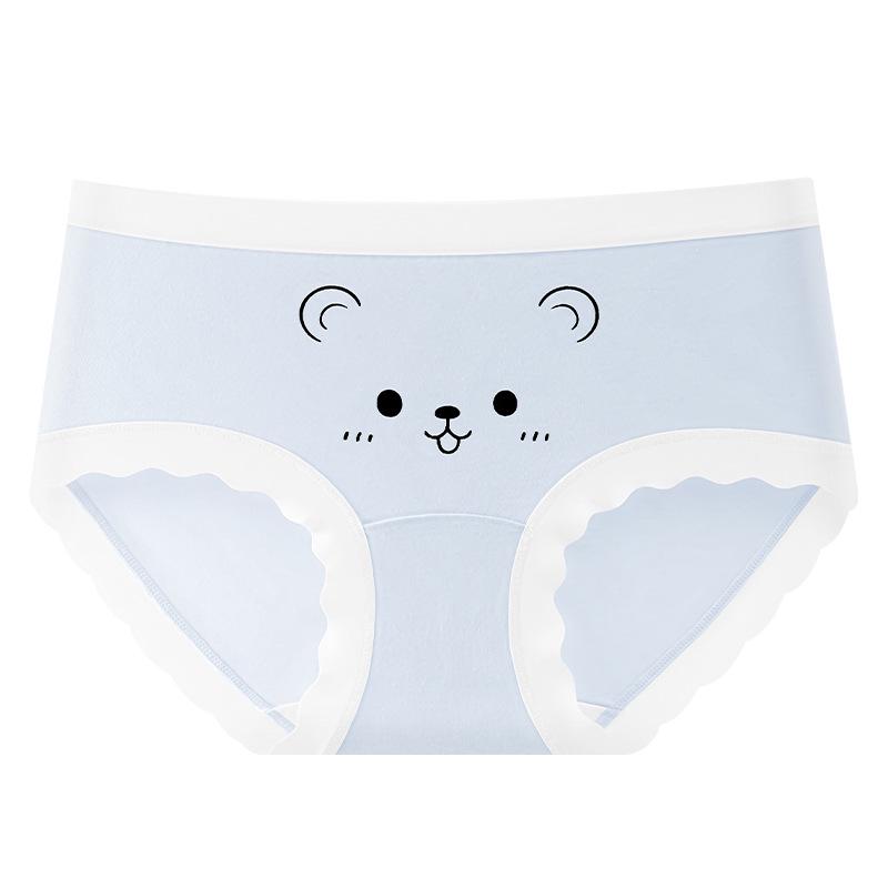 Girls' Pure Cotton Boxer Briefs for Children and Teens
